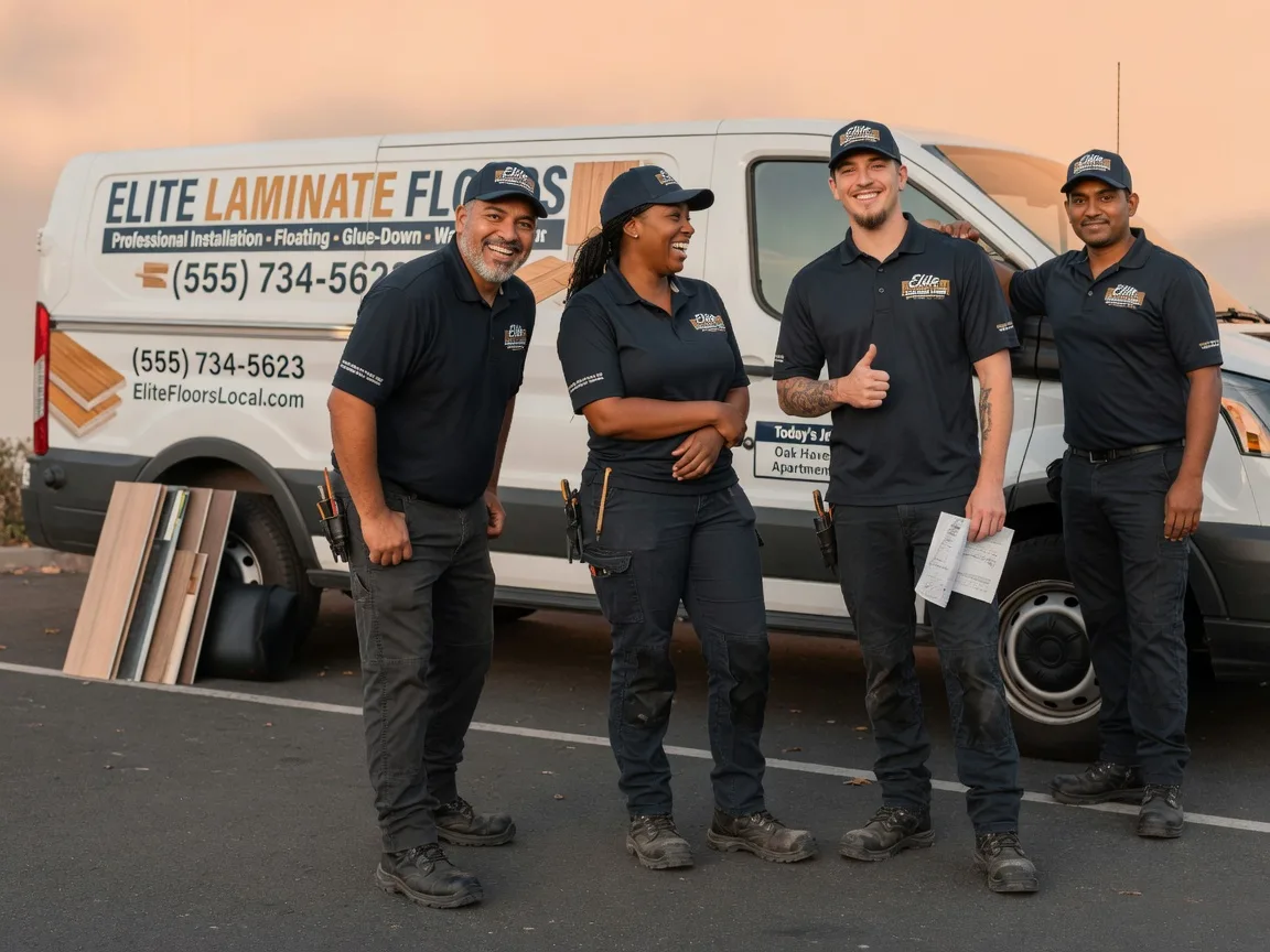 Laminate flooring installation company in Morral, OH